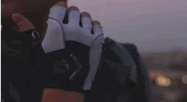 Flashing Bike Gloves