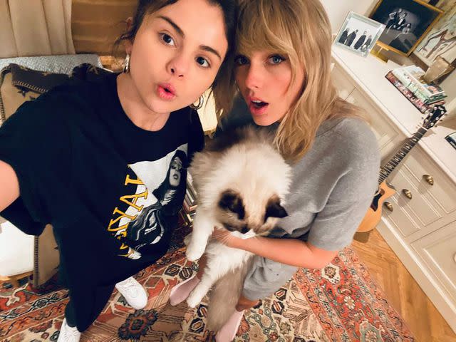 Selena Gomez/instagram Selena Gomez and Taylor Swift