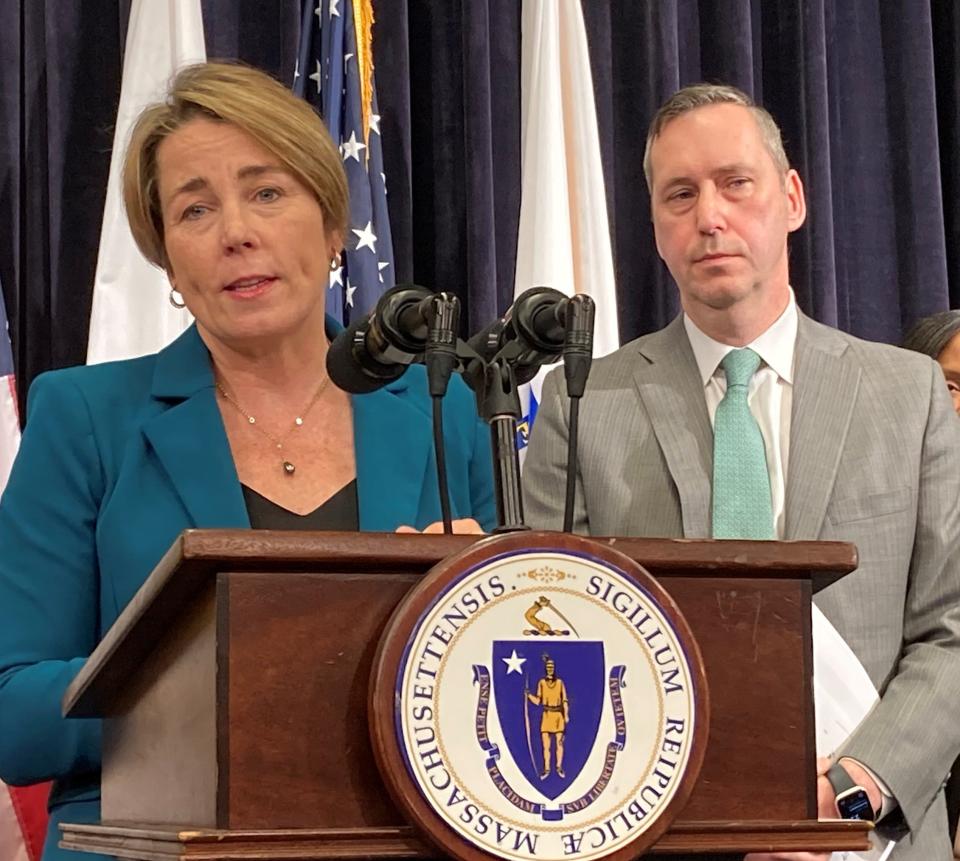 Gov. Maura Healey, who announced her budget in March, has 10 days to review, revise and amend the Legislature's compromise spending document filed Sunday and expected to be approved in formal sessions of both houses Monday.