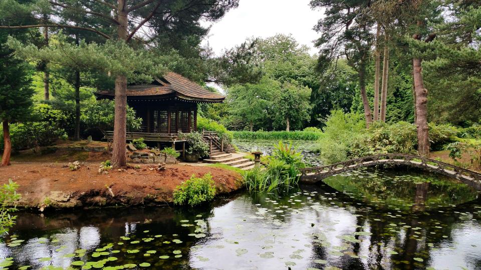 Tatton Park Gardens in Knutsford, Cheshire.