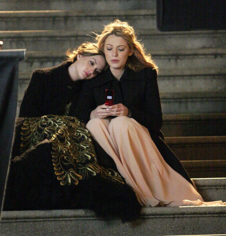 <p>These two friends dress like it's prom on the daily with sky-high heels, luxe dresses and accessories galore. Come prom night, Blair and Serena pulled out all the stops with elegant gowns and curled tresses. </p><p><strong>RELATED: </strong><a href="https://www.goodhousekeeping.com/life/entertainment/g22626656/tv-best-friends/" rel="nofollow noopener" target="_blank" data-ylk="slk:20 TV Best Friends That Have Given Us Major Friendship Goals;elm:context_link;itc:0;sec:content-canvas" class="link ">20 TV Best Friends That Have Given Us Major Friendship Goals</a></p><p><a class="link " href="https://www.amazon.com/Gossip-Girl-Season-1/dp/B000W7VHVC?tag=syn-yahoo-20&ascsubtag=%5Bartid%7C10063.g.36197518%5Bsrc%7Cyahoo-us" rel="nofollow noopener" target="_blank" data-ylk="slk:STREAM NOW;elm:context_link;itc:0;sec:content-canvas">STREAM NOW</a></p>