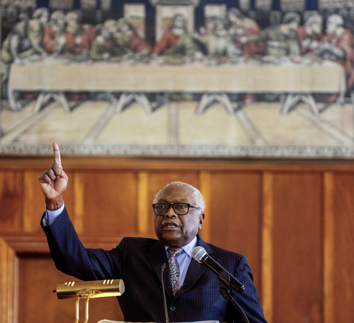 Rep. Jim Clyburn, D-S.C., (Gavin McIntyre for NBC News)