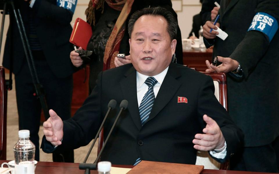 Ri Son Gwon has little experience in dealings with the United States - Korea Pool