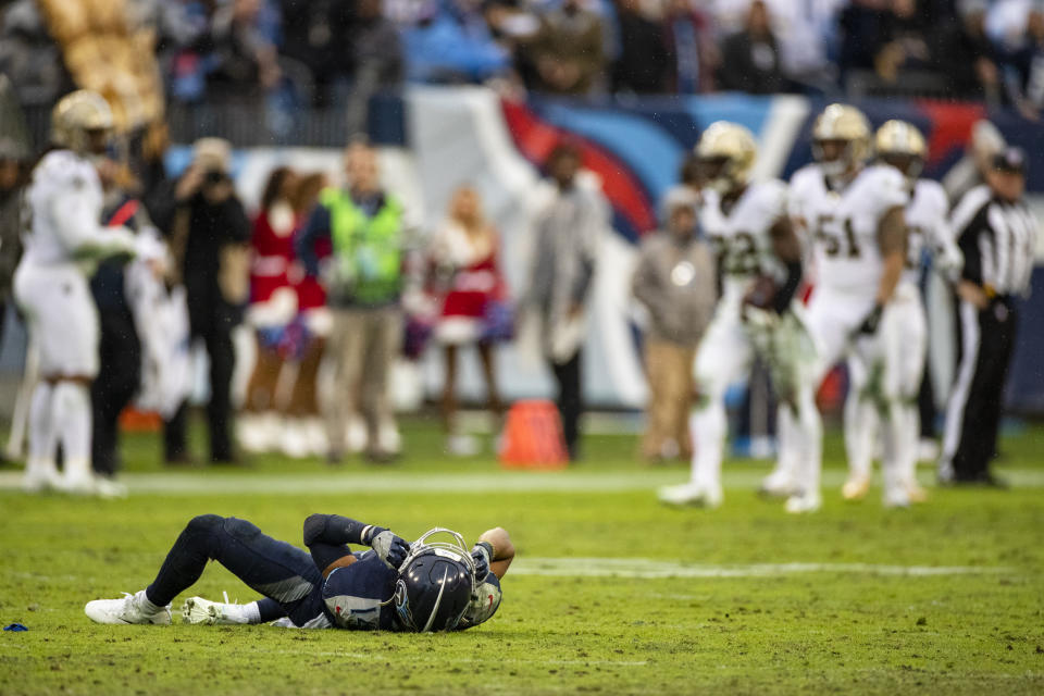 An inexcusable missed call on Sunday had implications for the playoffs and player safety. (Brett Carlsen/Getty Images)