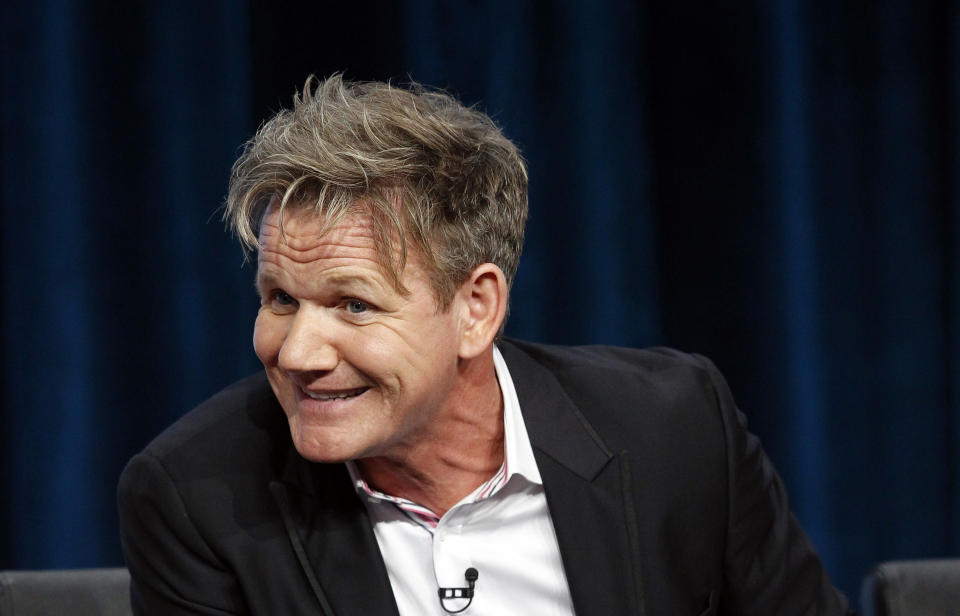 Judge and executive producer Gordon Ramsay attends a panel for the television show 