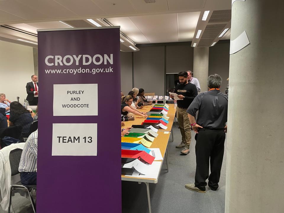 Voting is underway in Croydon South (Noah Vickers)