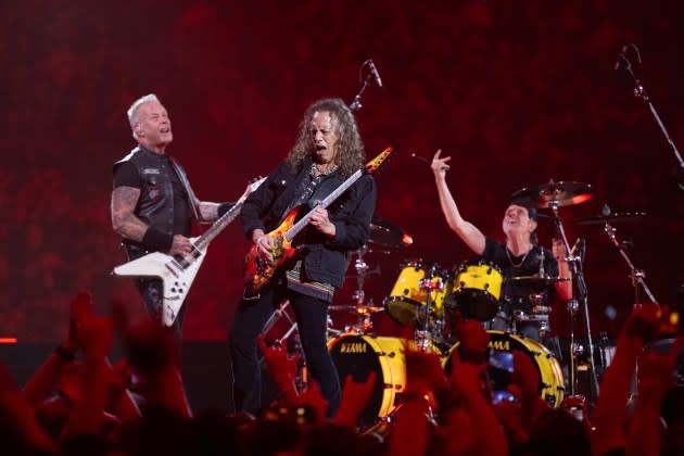 Metallica. - Credit: Jim Bennett/Getty Images