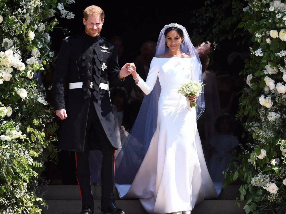 Prinz Harry und Herzogin Meghan sind seit 19. Mai 2018 verheiratet. (Bild: imago/UPI Photo)