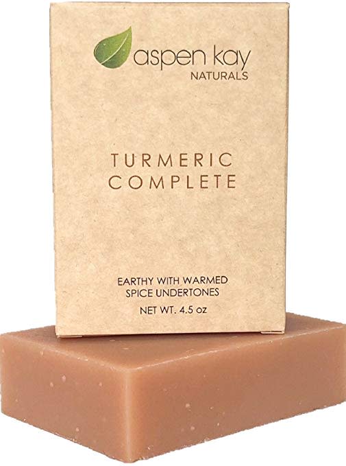 best natural soap - Aspen Kay Naturals Organic Turmeric Soap