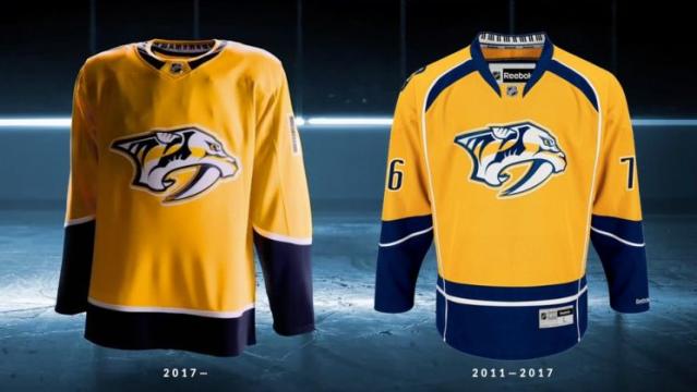 Nashville Predators: New Adidas away jerseys revealed at special event