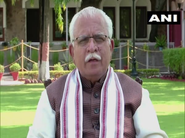 Haryana Chief Minister Manohar Lal Khattar. [File Photo/ANI]