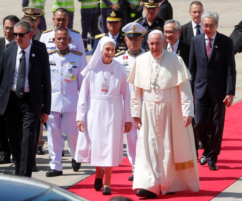 Pope Francis visits Thailand