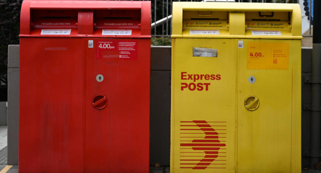 Red Yellow Letters -  Australia