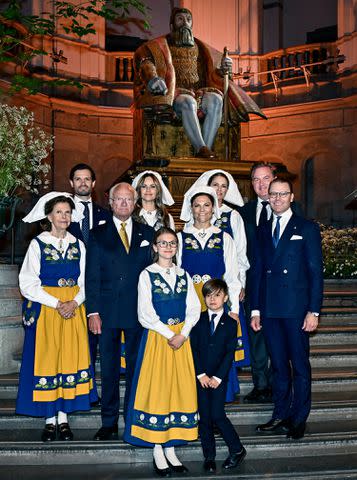<p>Jonas EkstrÃƒÂ¶mer/TT/Shutterstock</p> The Swedish Royal Family at the National Day Reception