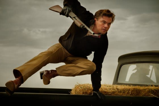 Leonardo DiCaprio in <i>Once Upon a Time in Hollywood</i><span class="copyright">Courtesy of Sony</span>