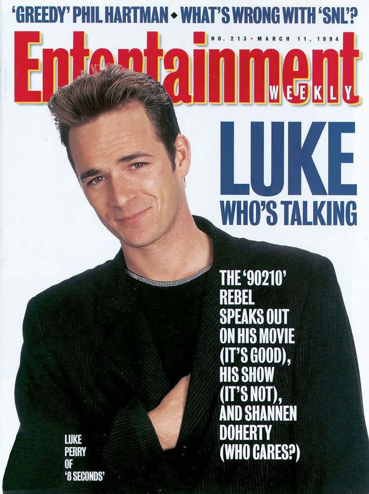 Luke Perry: The 90210 and Riverdale star's EW cover stories