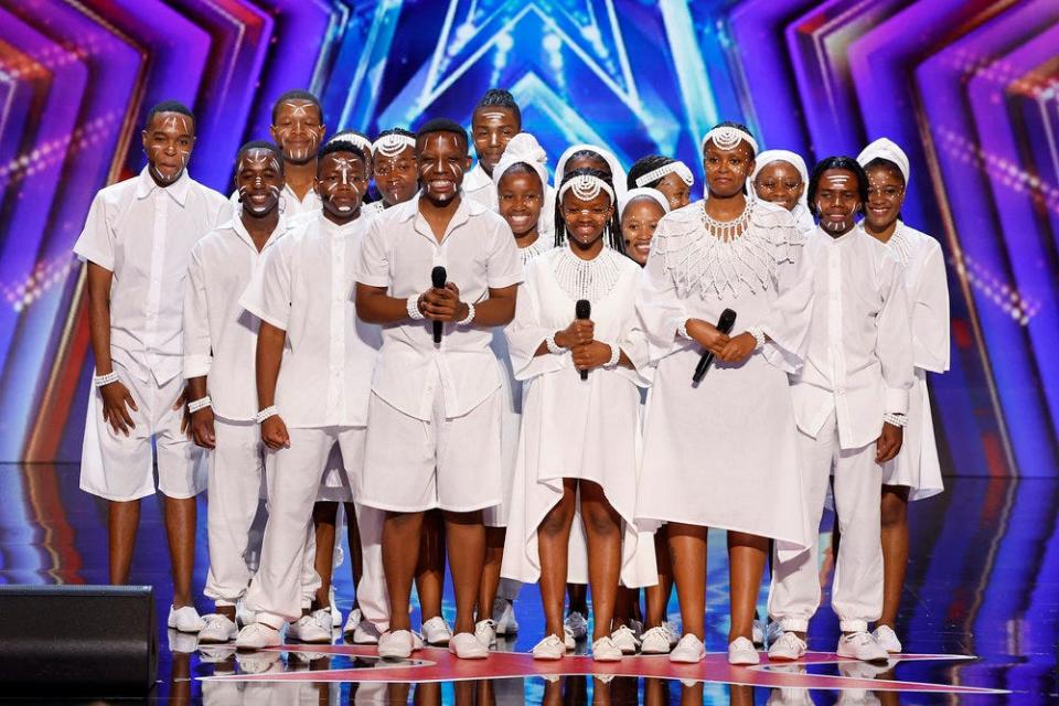 Mzansi Youth Choir earned the first-ever Audience Golden Buzzer during the "America's Got Talent," season 18 premiere.