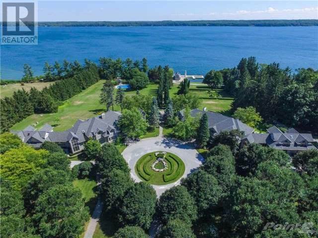 <p>No. 4: 2615 Ridge Road West, Oro-Medonte<br> Price: $19,500,000<br> (<a rel="nofollow noopener" href="https://www.point2homes.com/CA/Home-For-Sale/ON/Oro-Medonte/2615-RIDGE-Road-West/37432151.html" target="_blank" data-ylk="slk:Point2Homes;elm:context_link;itc:0;sec:content-canvas" class="link ">Point2Homes</a>) </p>