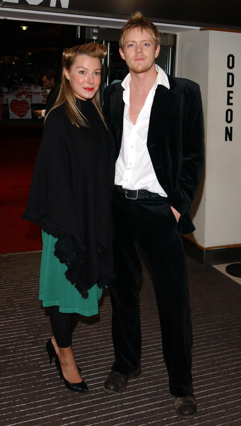 Kris Marshall and his girlfriend arrives for the UK Charity film Premiere of Love Actually, in aid of Comic Relief, held at the Odeon Leicester Square, central London