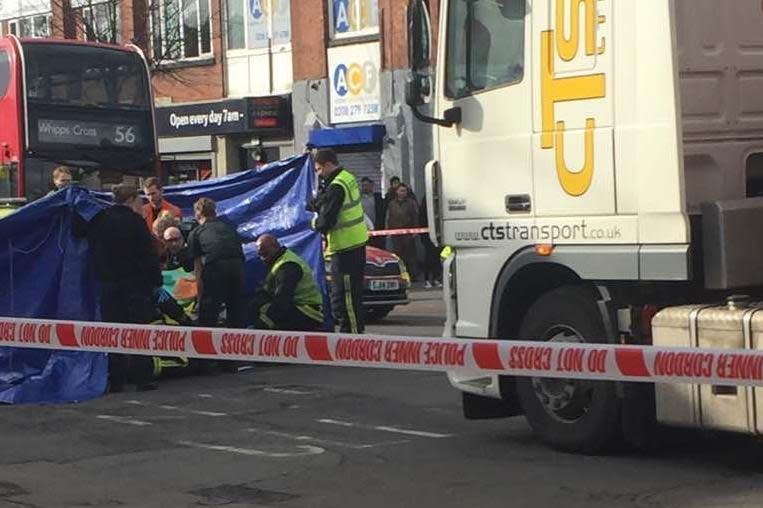 Horror crash: The man died after he was hit by a lorry in Lea Bridge Road: Hassan Kasim