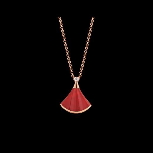 <p><a href="https://www.bulgari.com/en-us/jewelry/necklaces/divas-dream-necklace-rose-gold-red-350583" rel="nofollow noopener" target="_blank" data-ylk="slk:Shop Now;elm:context_link;itc:0;sec:content-canvas" class="link rapid-noclick-resp">Shop Now</a></p><p>DIVAS’ DREAM Necklace</p><p>$2280.00</p><p>bulgari.com</p>