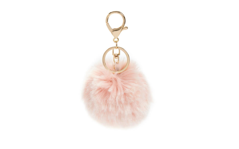 Believe it or not, the fur ball key ring is the new It-Girl accessory. Give it as a stocking stuffer or add it to a cross-body bag for bonus points.To buy: $12; nordstrom.com