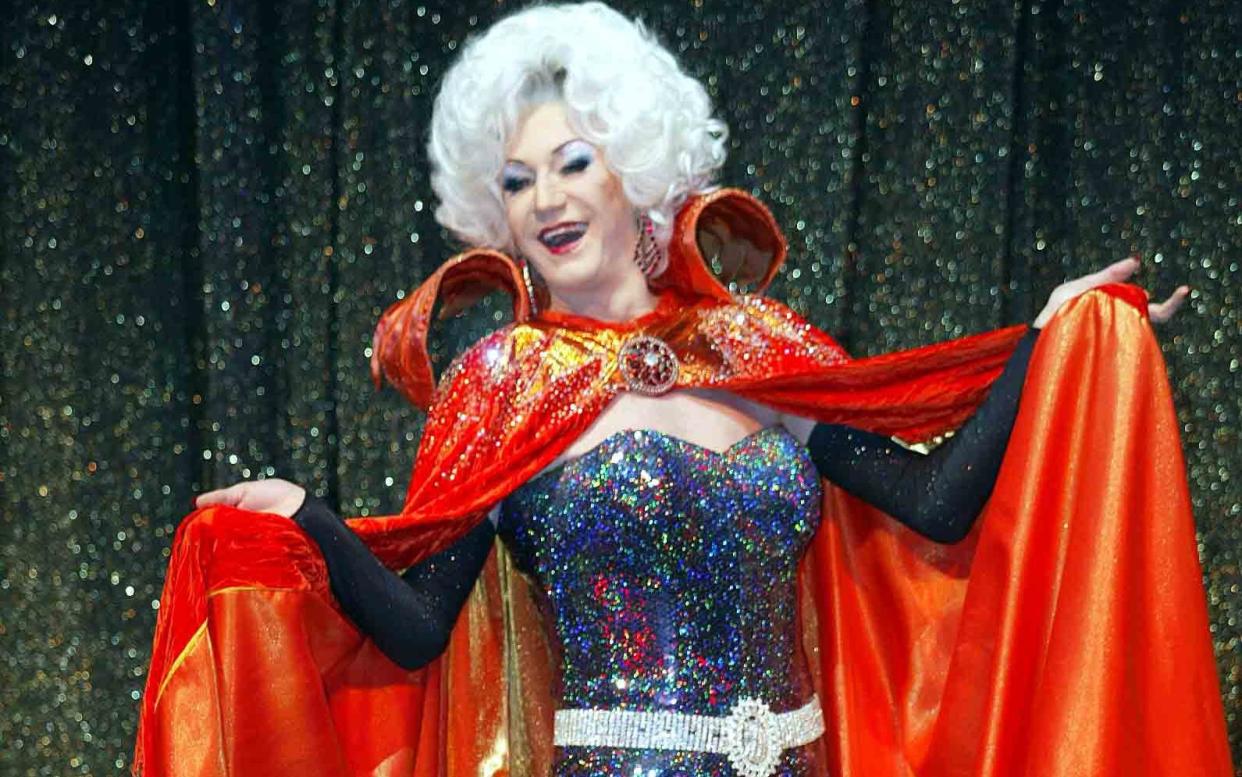 Lily Savage as The Wicked Queen in 2004 - Alex Lentati/Evening Standard/Shutterstock