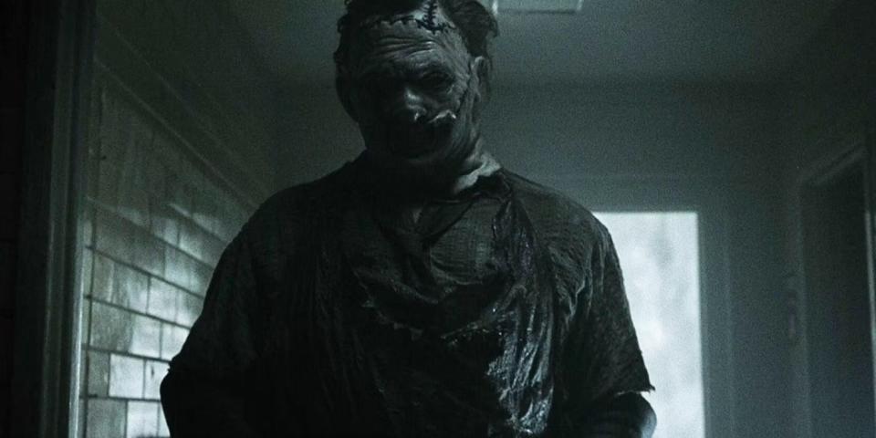Leatherface in "The Texas Chainsaw Massacre."
