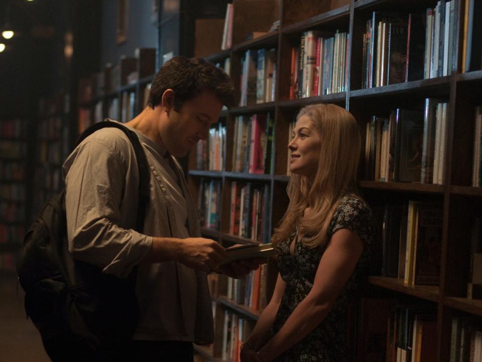 Ben Affleck and Rosamund Pike in ‘Gone Girl' (Fox)