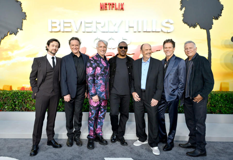 The cast of "Beverly Hills Cop: Axel F"