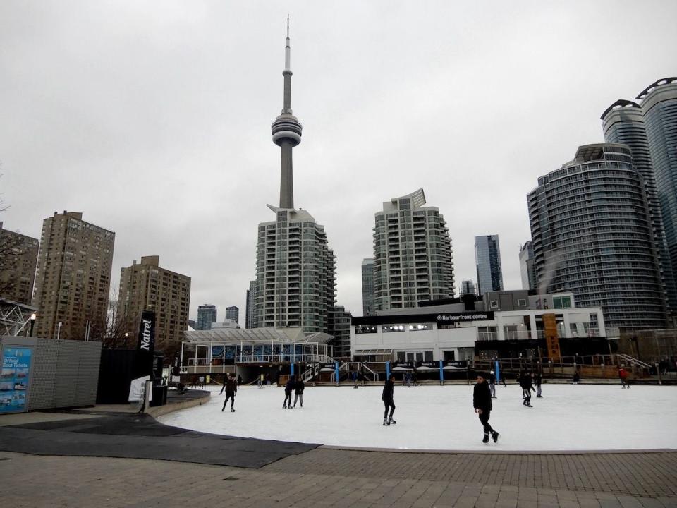 Toronto harbourfront with a view of the CN Tower.jpeg: (B Watts)