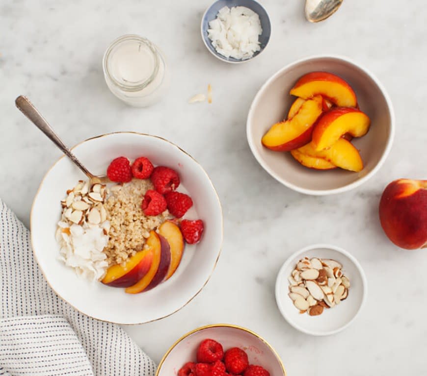 Cinnamon Quinoa Breakfast Bowl from Love & Lemons