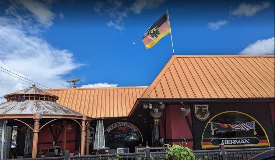 Haus Heidelberg, a German restaurant at the intersection of Greenville Highway and Joel Wright Drive, will not have to relocate, thanks to a change in plans for a project by the North Carolina Department of Transportation.