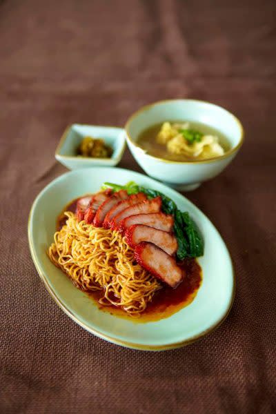 simpang bedok - plate of wanton mee