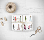 <p>If you want to see a glimpse of Kate Middleton under your Christmas tree this year, then snap up some of this stylish wrapping paper designed by artist Jennifer Vallez. Depicting some of Kate’s iconic looks, there’s a chic appearance by the Queen, who is pretty in pink.</p> <p><strong>Buy it! Jennifer Vallez Illustration Royal Wrapping Sheets, $18; <a href="https://sophieandlili.bigcartel.com/product/royal-family-wrapping-sheets" rel="nofollow noopener" target="_blank" data-ylk="slk:sophieandlili.bigcartel.com;elm:context_link;itc:0;sec:content-canvas" class="link ">sophieandlili.bigcartel.com</a></strong></p>