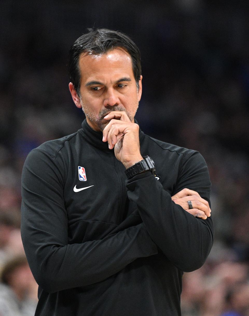 The Miami Heat's Erik Spoelstra weighed in on the recent wave of NBA coach firings.