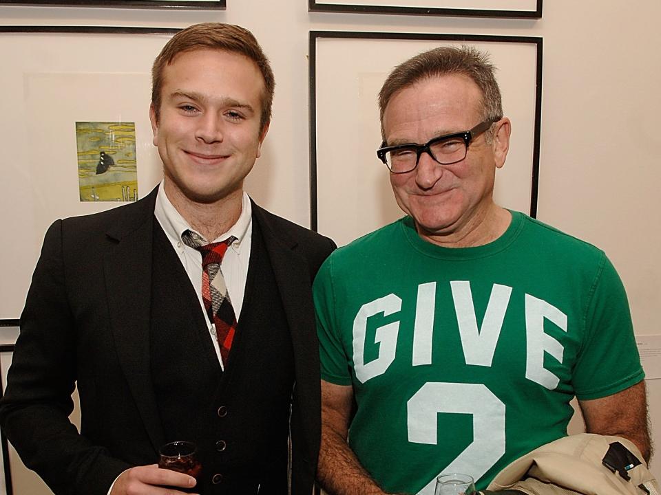 Robin Williams Zak Williams 