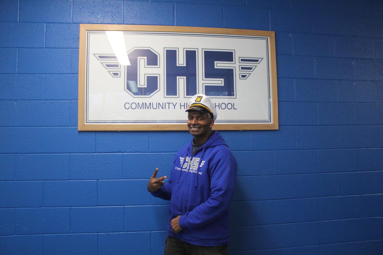 Community High School Head Custodian Ray Bethea was recently featured on a segment of Good Morning America.