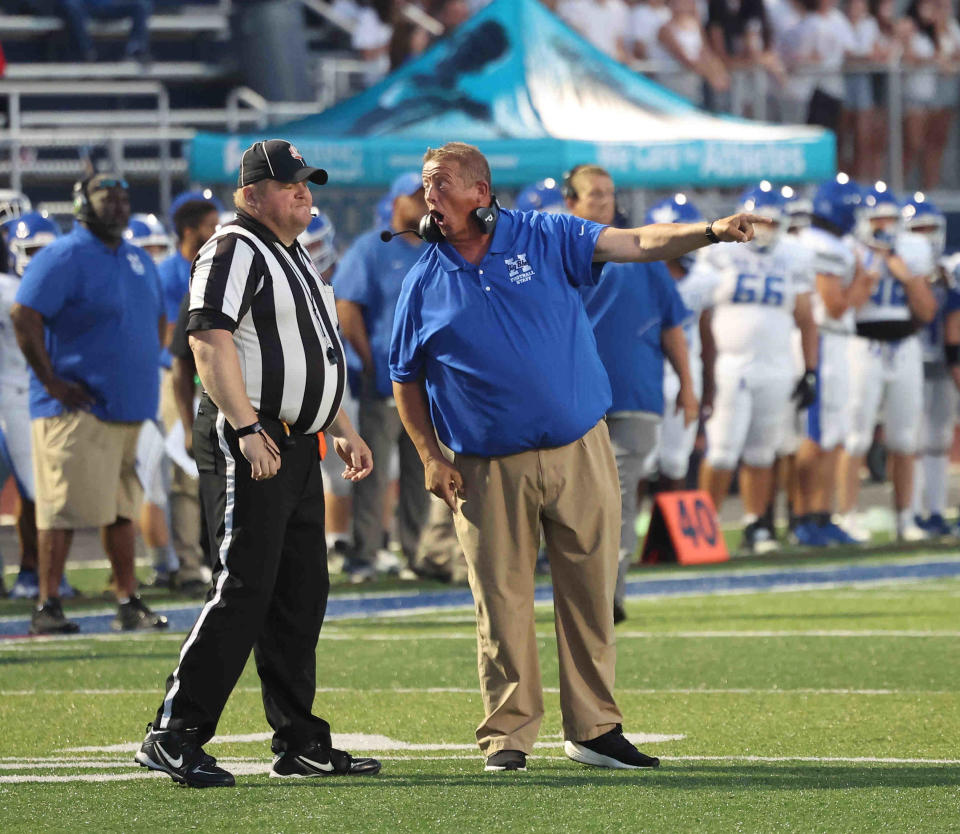 Hamilton's Arvie Crouch is the Southwest District Division I co-coach of the year.