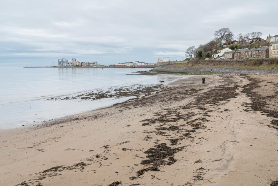 The beach at Wardie Bay, where Jenny Hastings went for a swim before being reported missing (Getty)