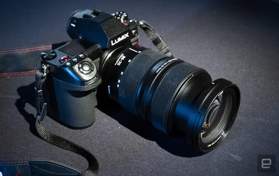 Panasonic S1H full-frame video-centric mirrorless camera