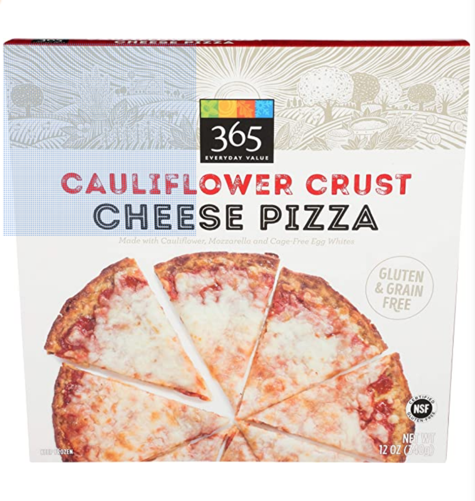 Cauliflower Crust Cheese Pizza