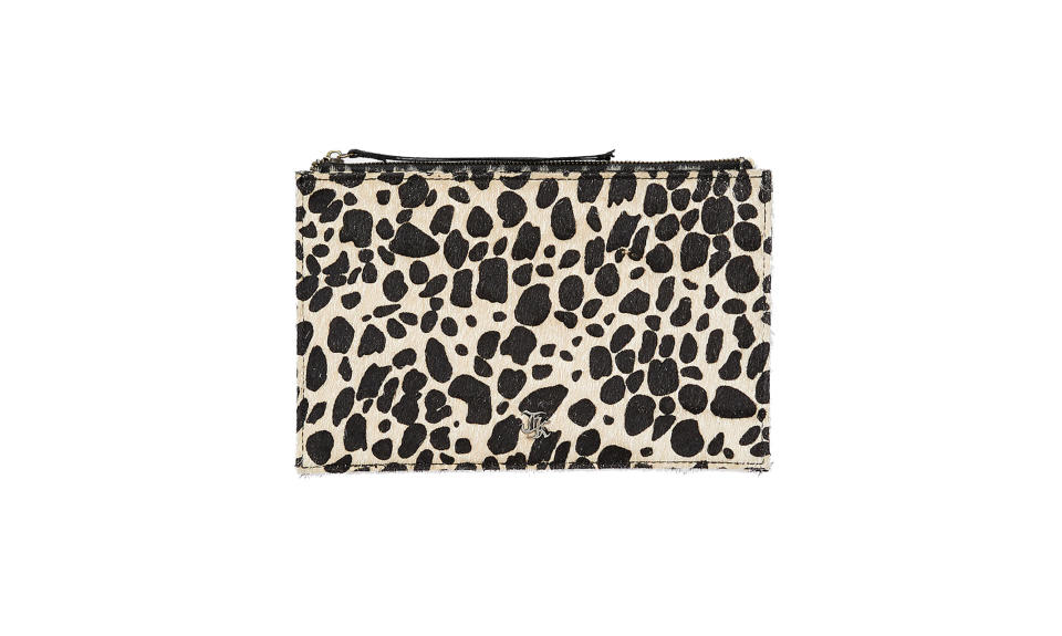 <p>Clutch, $65, <a rel="nofollow noopener" href="https://www.thekooples.com/us/peta-clutch.html" target="_blank" data-ylk="slk:thekooples.com;elm:context_link;itc:0;sec:content-canvas" class="link ">thekooples.com</a> </p>