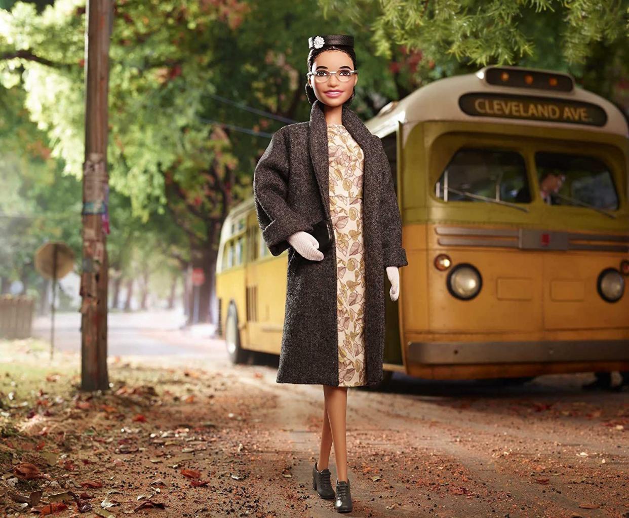 Barbie Inspiring Women Series Rosa Parks Collectible Barbie Doll