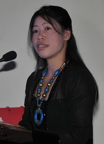 <p>Despite being advised by her family members to quit the sport after the birth of her twins in 2007, Mary Kom went back into the boxing ring in 2008 to win her fourth successive championship.<br>The feisty boxer, who has three boys, has been balancing both her career and her family commitments for a decade now, and has proven that motherhood does not need to mean an end to one’s dreams.<br><br>In fact, Mary Kom won a majority of her medals after becoming a mother. She won the the bronze medal at the 2012 London Summer Olympics – the only Indian woman boxer to have qualified for the Olympics. She is also a five-time World Amateur Boxing champion and the only woman boxer to have won a medal in each of the six world championships.<br>After becoming the first Indian female boxer to have won a Gold at the CommonWealth Games held at Gold Coast this year, Mary Kom dedicated her win to her three sons.<br><em><br>Image credit: By British High Commission, India – UKinIndia, OGL, https://commons.wikimedia.org/w/index.php?curid=20574945</em> </p>