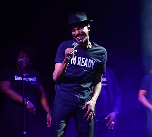 ATLANTA, GA - NOVEMBER 24: Tevin Campbell performs at R&B Replay Concert Series at Center Stage on November 24, 2019 in Atlanta, Georgia.(Photo by Prince Williams/Wireimage)