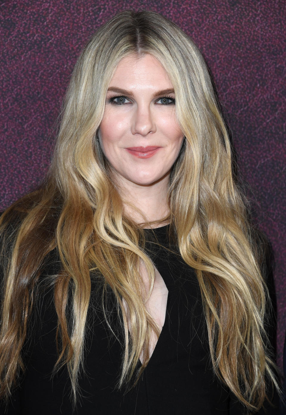 Lily Rabe smiles