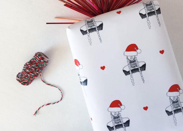 North Pole Newspaper-Christmas Wrapping Paper|Eco-Friendly, Christmas Gift  Box Wrapping Paper,Creative Newspaper Gift Box Wrapping Paper you a