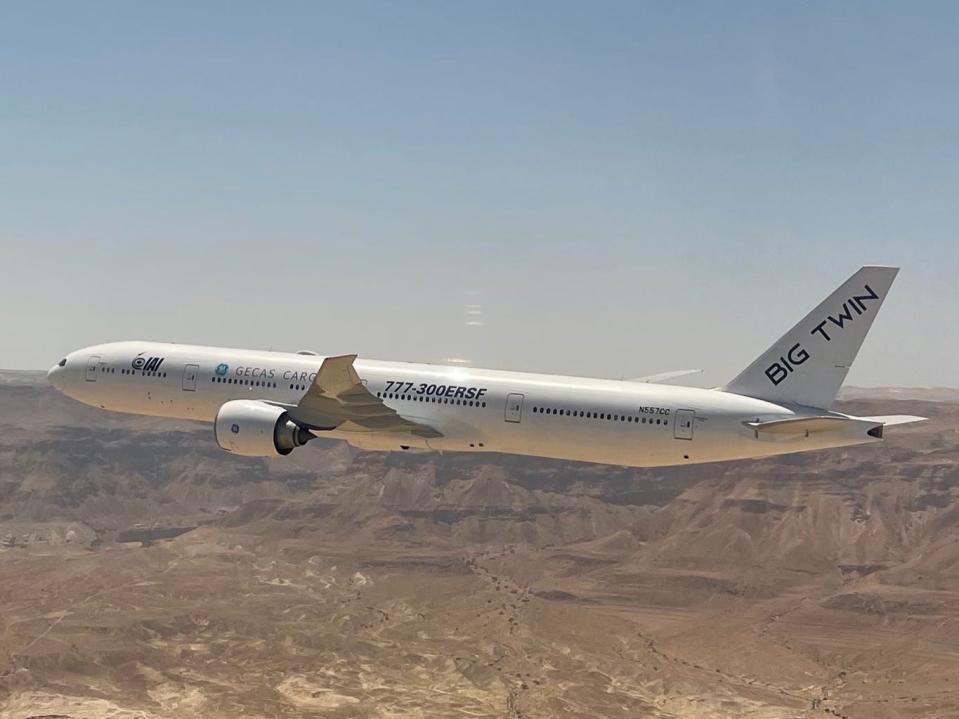 Israel Aerospace Industries Boeing 777-300ER "Big Twin" cargo plane