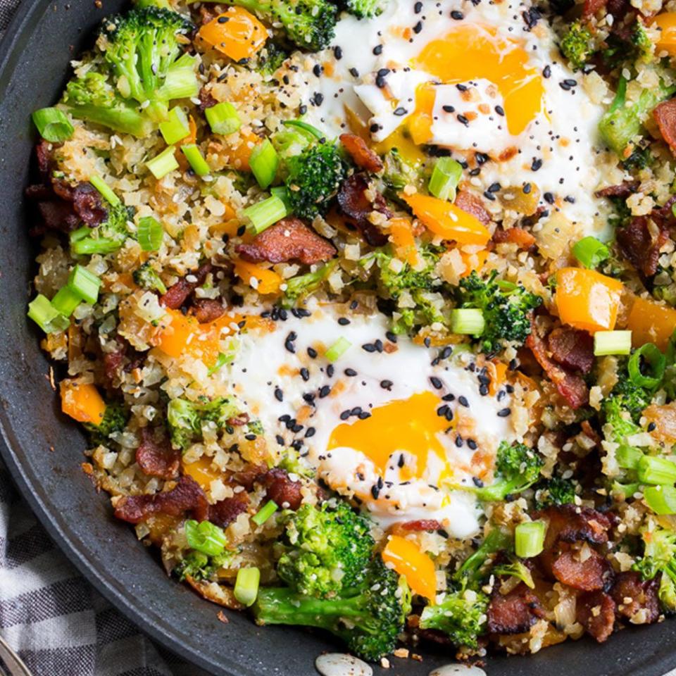 Breakfast Fried Cauliflower Rice